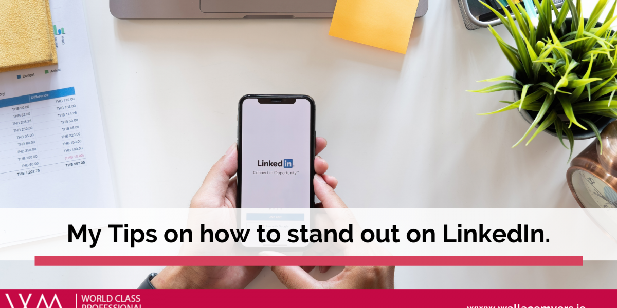 My Tips on how to stand out on LinkedIn.